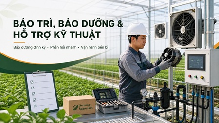 BẢO TRÌ, BẢO DƯỠNG & HỖ TRỢ KỸ THUẬT