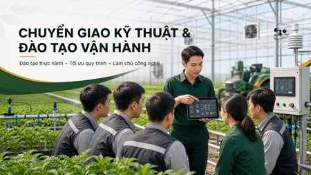 CHUYỂN GIAO KỸ THUẬT & ĐÀO TẠO VẬN HÀNH