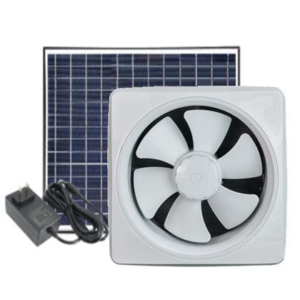 Quạt hút gió âm tường năng lượng mặt trời 35W